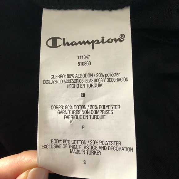 Champion Velvet All over Logo Sweater - Picture 2 of 8